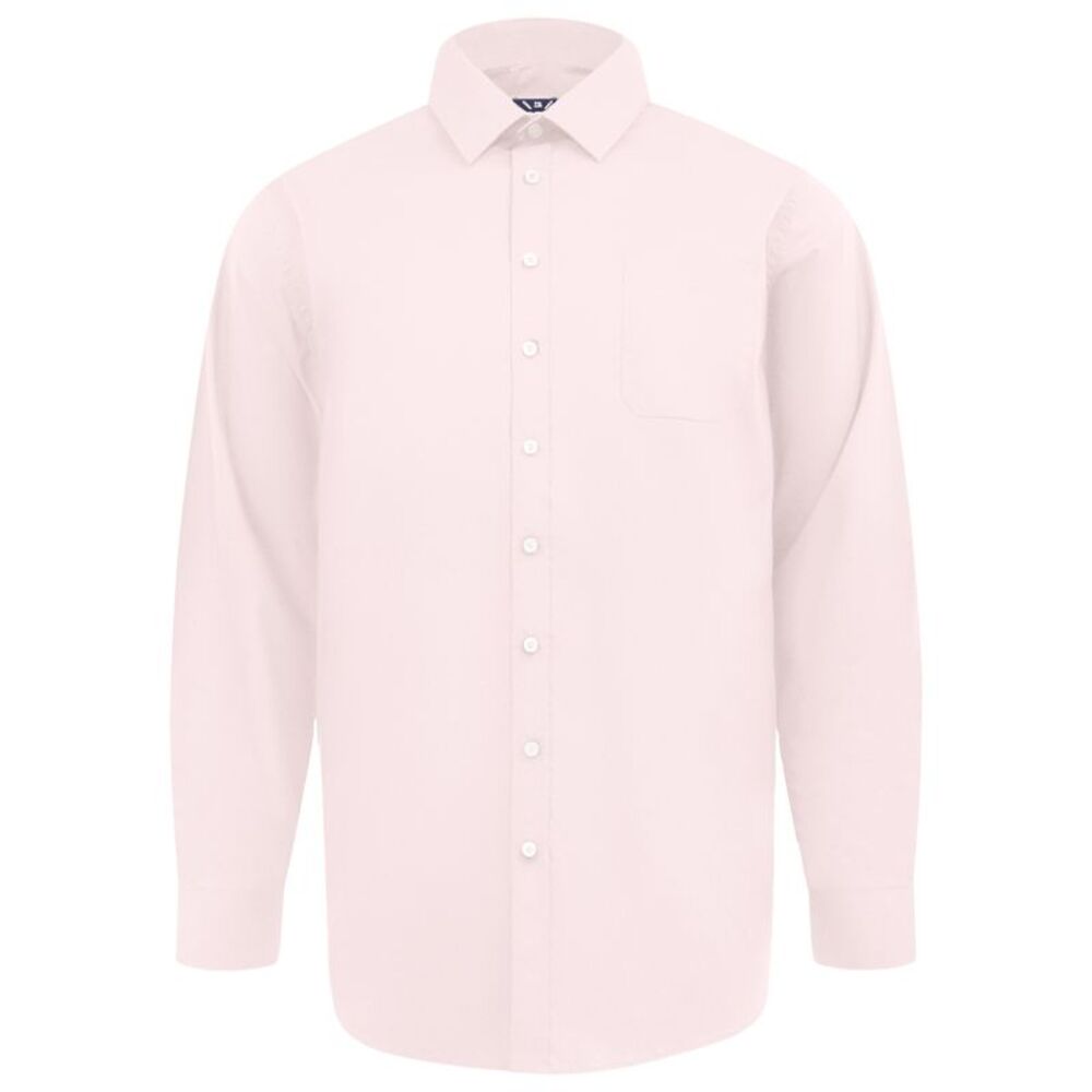 Duke Mens Oliver D555 Stretch Shirt / Pale Pink